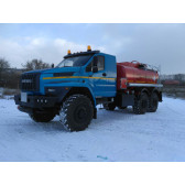 Автотопливозаправщик АТЗ-10 на шасси Урал NEXT