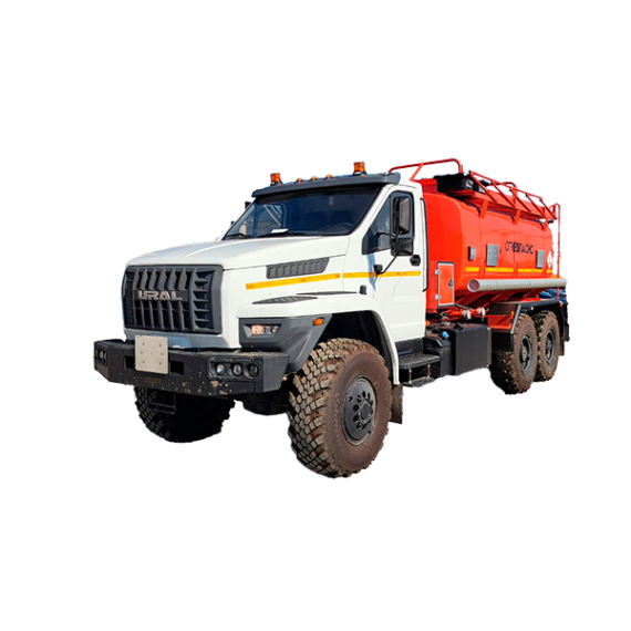 Автотопливозаправщик АТЗ-12 двухсекционный на шасси Урал 4320-6951-72