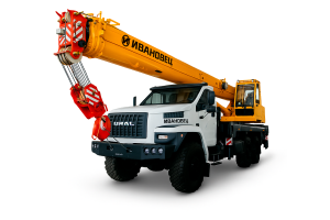 Автокран Ивановец КС-45717-2М 22 метра