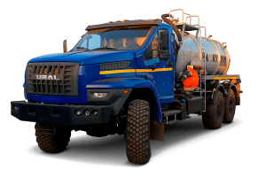 Автоцистерна вакуумная коммунальная МВ-10-ОД 10м3 на шасси Урал 4320-6951-72