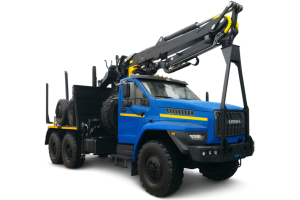 Лесовоз Урал NEXT на шасси 5557-72Е5 с ГМ VM10L74