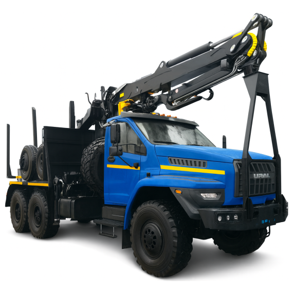 Лесовоз Урал NEXT на шасси 5557-71Е5 с ГМ VM10L74