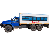 Вахтовый автобус Берлога Урал NEXT 4320-6952-72 6x6, 28 мест 