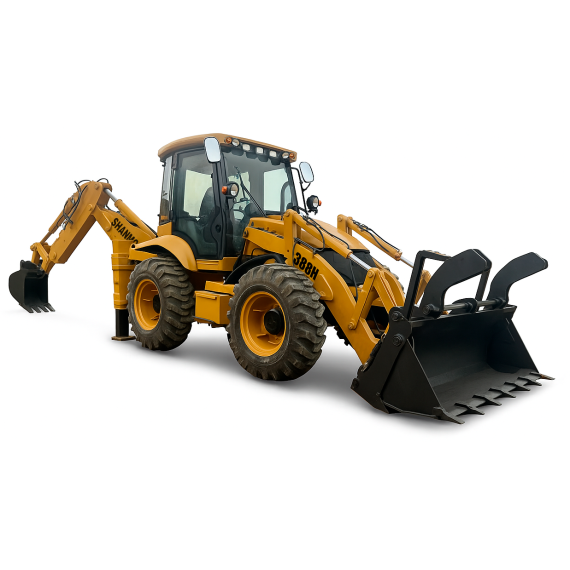 Экскаватор-погрузчик SHANMON 388H