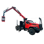 Лесовоз Урал NEXT на шасси 5557-72Е5 с ГМ VM10L74