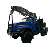 Лесовоз Урал NEXT на шасси 5557-72Е5 с ГМ VM10L74