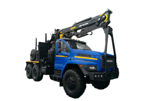 Лесовоз Урал NEXT на шасси 5557-72Е5 с ГМ VM10L74